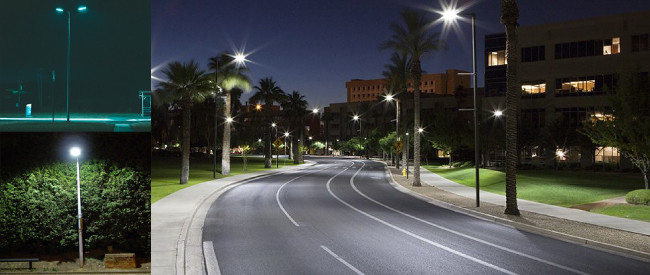180LM/W 120w Led Street Light Customized Color Design