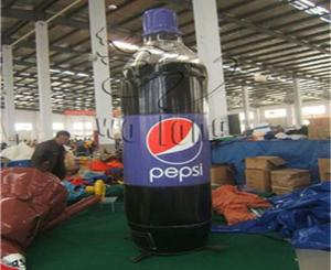 Quality hot good quality inflatable cartoon, inflatable bottle wholesale