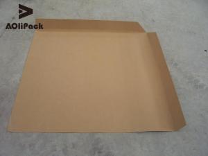 Quality 700KG Loading Weight 4 Ways Container Pallet Liners Slip Sheets wholesale