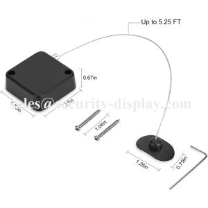 Quality Double Sided 3M Adhesive Retractable Security Cable Lock For TV DVD wholesale