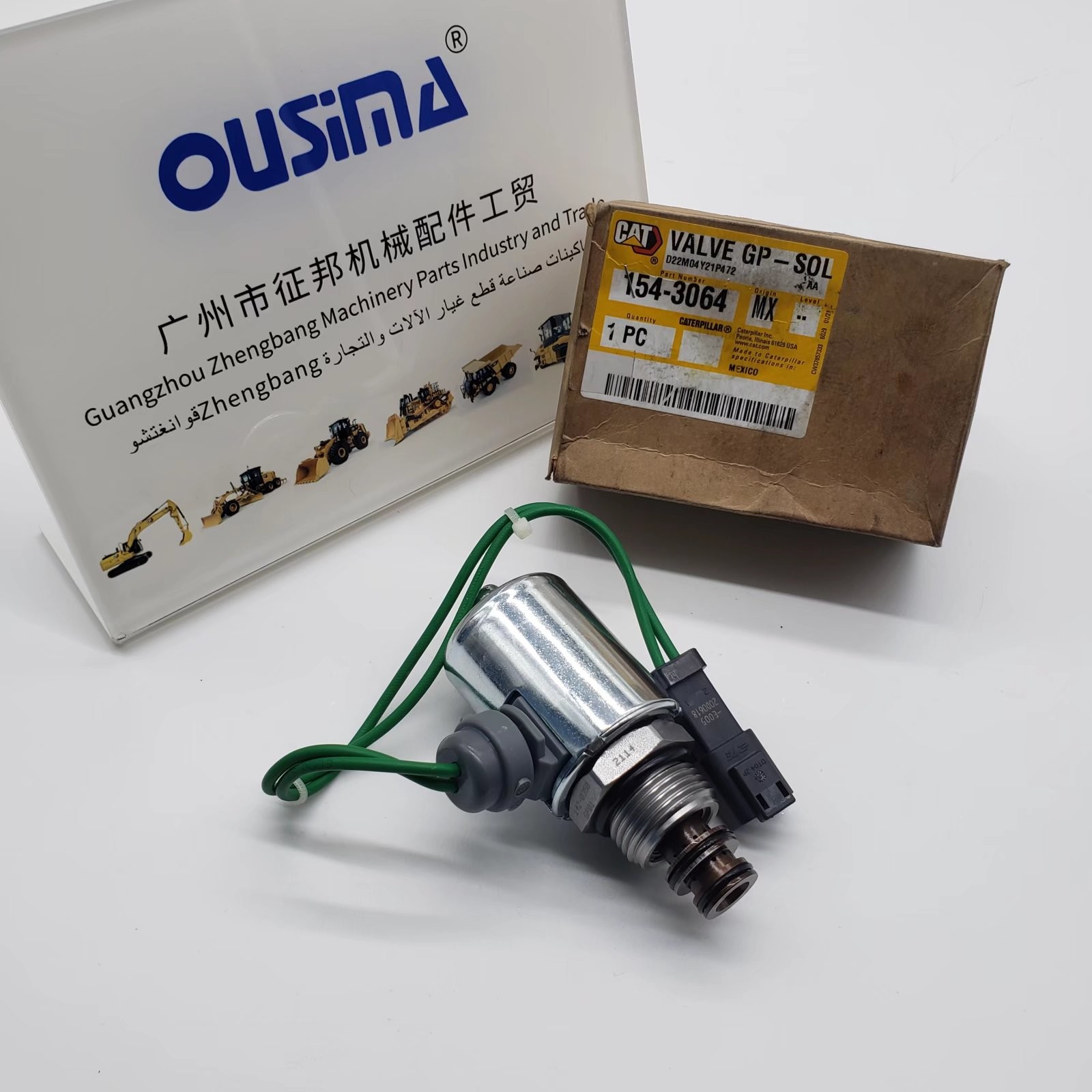 Excavator Solenoid Valve Group 154-3064 For Parts