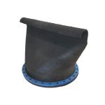EPDM Rubber Anticorrosive Rubber Duckbill Valve Carbon Steel Flange Duckbill One