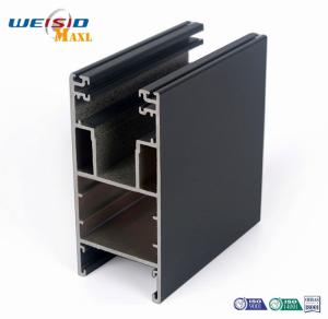 Quality Customized Aluminum Door Profile Support Anodizing / Powder Coating wholesale