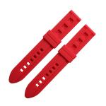 Breathable 18mm Sports Watch Rubber Strap Water Resistant CE Passed