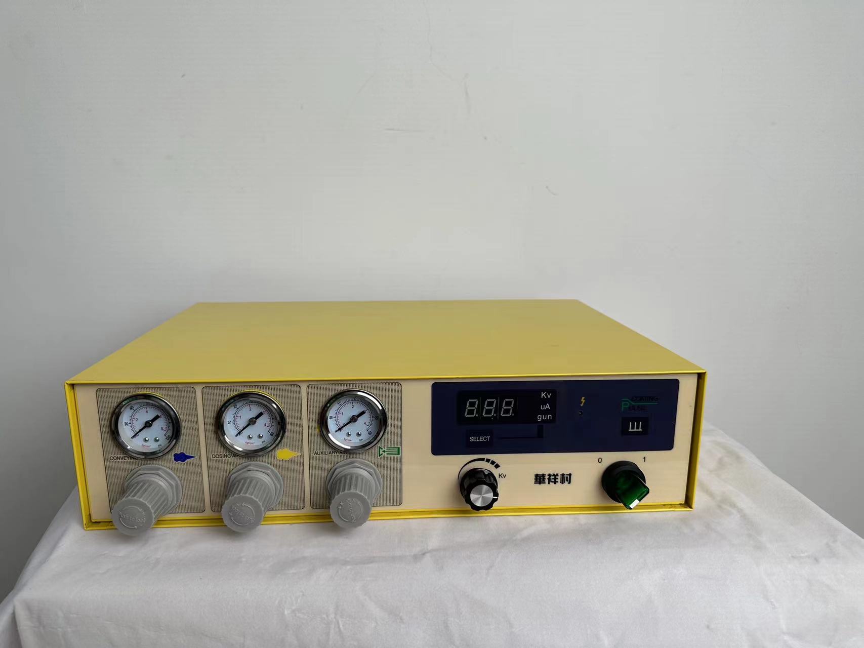 Casio Elektro Statik Boya Steel Substrate Powder Coating Gun with Vibration Absorption