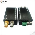 Mini Type 3G SDI To Fiber Optic Converter Aluminum Case With Tally / Reverse