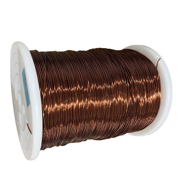 Modified Polyester Enameled Copper Winding Wire AWG 38-8 For High Temperature Motor