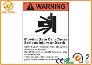 Quality 1mm / 2mm / 3mm Thick Aluminum Reflective Rectangular Road Signs for Safety Warning wholesale