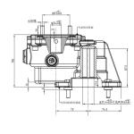 FLOWMONSTER triplex plunger pump reduction gear decelerator D18 D31 speed