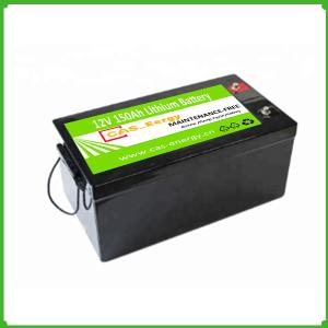 Quality Lithium ion Batteries 12V 150Ah Lifepo4 Rechargeable Solar Storage Battery Pack wholesale