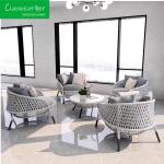 Rattan Fashion Rope Outdoor Furniture Chair Sofa with Customized Color and