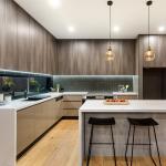 White Wooden Cabinet Sets for Renovation of Old Kitchen Modern Design Custom