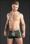 Solid Woven Men Mesh Shorts M-2XL Worsted Beach Fitness Training Shorts