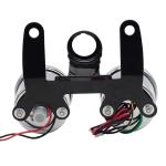 Stainless Steel 12v Motorbike Motorcycle Meter Morfayer