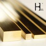 Rustproof Brass Square Bar Stock Smooth Surface Square Brass Rod