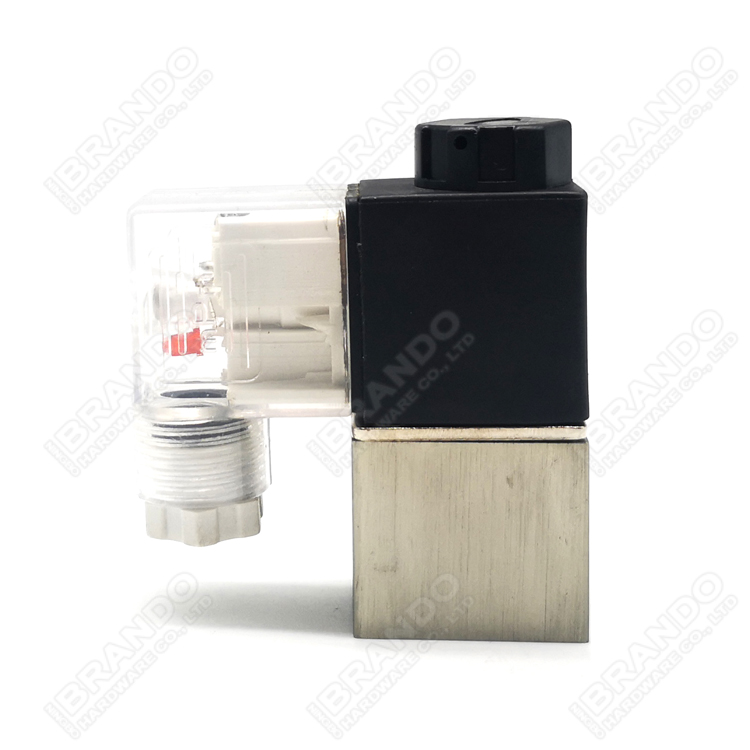 Screw Air Compressor Solenoid Valve 3 Way 1/8'' 1/4'' 24VDC 220VAC