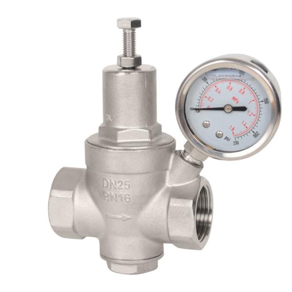 Water Purifier Pressure Reducing Valve CF8 CF8m for YZ12X-16P Straight Through