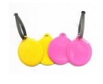 PU Leather Material Personalized Travel Luggage Tags For Kids