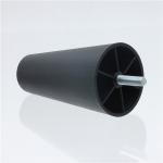 M8 2.5cm 110mm Black Plastic Table Furniture Feet