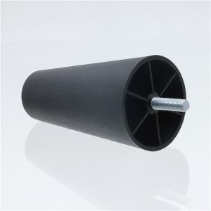 Quality M8 2.5cm 110mm Black Plastic Table Furniture Feet wholesale