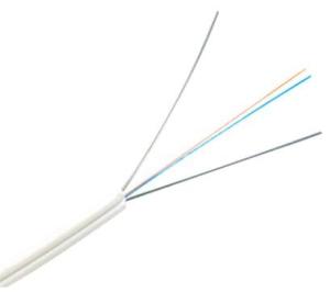 Quality Single Mode FTTH Fiber Drop Cable 2 4 6 8 12 16 24 Core wholesale