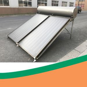 Quality 304SS 240L Flat Panel Solar Water Heater Most Efficient Solar Thermal Collectors wholesale