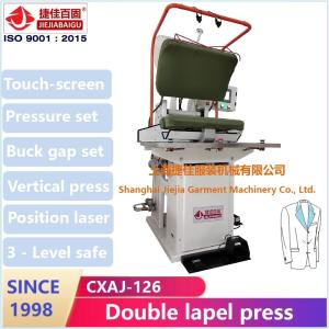 Quality 220V Cloth Press Automatic Machine 1500 Watt Vertical Press Lapel wholesale