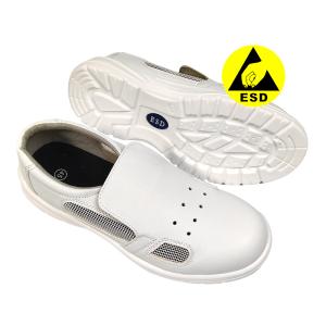 Quality Dustproof Breathable Work Safety Shoe Steel Toe Cap ESD Antistatic Shoes For Anti Static Industry wholesale