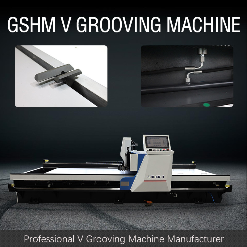 1240 Hydraulic High Speed V Grooving Machine For Stainless Steel Decoration
