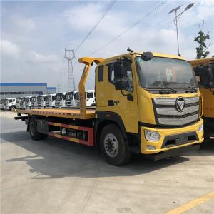 Quality 4x2 Euro 3 Foton 8 Tons Tilt Bed Tow Truck Flatbed Tilt Truck wholesale