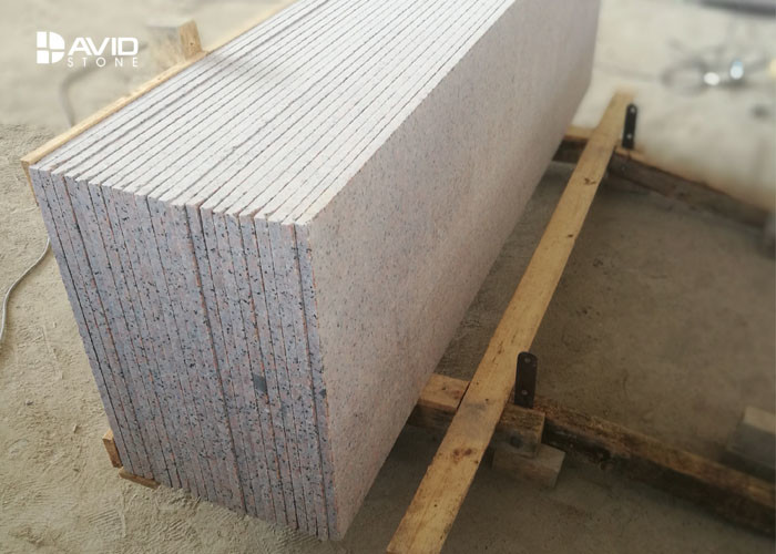 G562 Maple Red Granite Stone Tiles 60 Heads 18-20mm Thickness