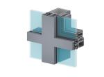 Unitized Aluminium Curtain Wall Profile Modern Design Elegant Appearance
