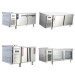 Stainless Steel Kitchen Chillers Under Counter Refrigerator with Chilling and 2