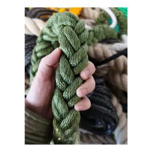Quality 50mm Diameter PP UHMWPE Synthetic Marine Mooring Rope Strongest Fiber in the World wholesale