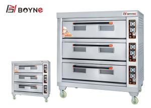Quality Gas Layer Oven Thermal Conductivity Baking Equipment For Bakery Shop Hotel Bar wholesale
