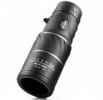 16x52 Short Focus Monocular Rain Proof Black Color For Travel Watch