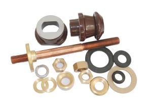 Quality Porcelain DT1-250A Bushing Assembly With Copper Busbar wholesale