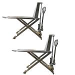 1500kg 1150mm Portable Hydraulic Lift Table Lifting Height 800mm