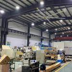 0.40KW High Speed High Volume Large HVLS Fans For Gym Mall