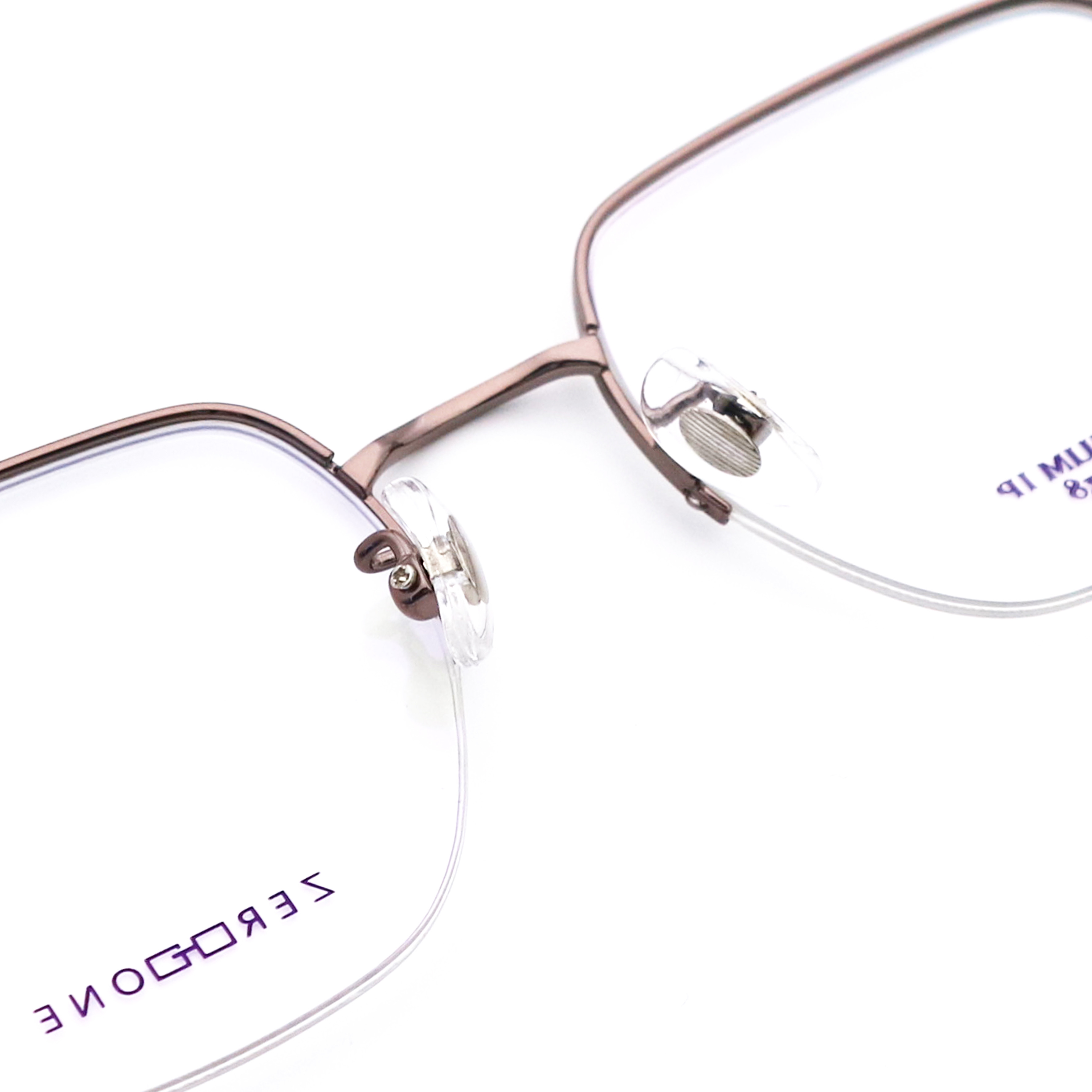 Titanium Half Frame Glasses Polygons Titanium Glasses Beta Titanium Frame Glasses
