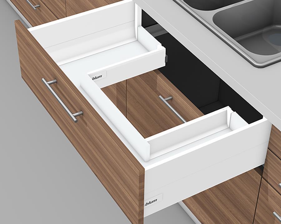 Lacquer Surface Treatment Wooden Cabinets for Customized Veneer Color Kitchen Furniture