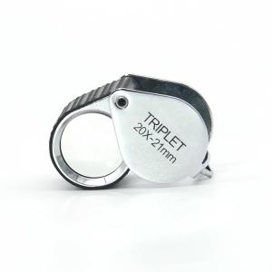 Quality Triplet Type Drop Shaped Gemstone Jewellers Loupe 20X Magnification wholesale