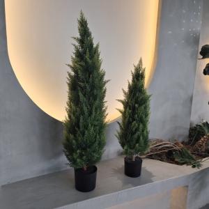 Quality Lifelike Faux Plant Plastic Green Artificial Plant wholesale