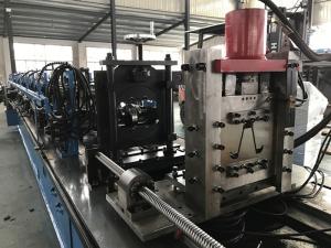 Quality 1.6 - 1.2mm Omega Purlin Roll Forming Machine Adjust by hand wheel wholesale