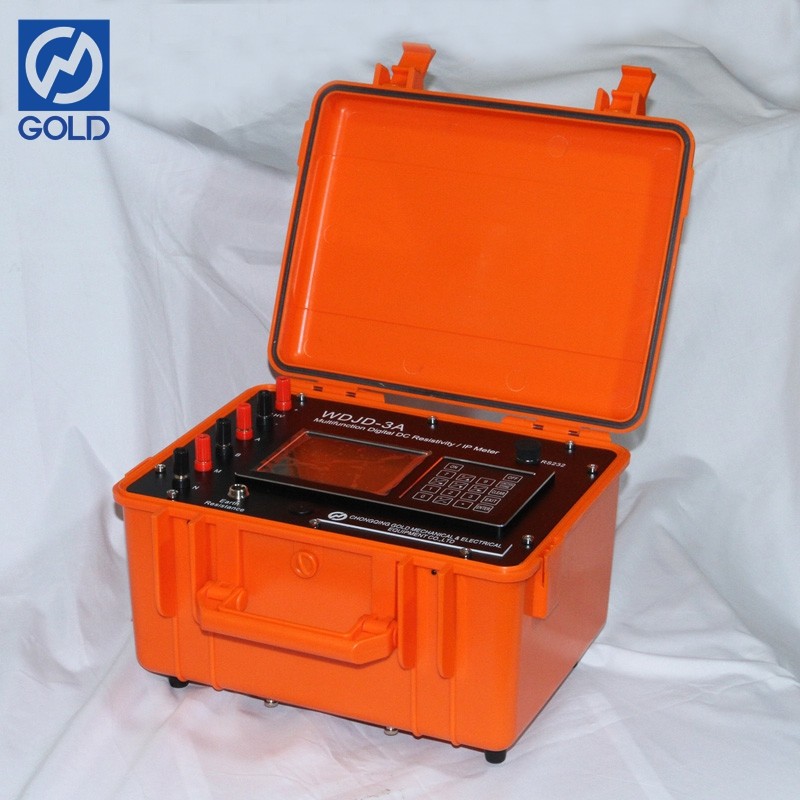 WDJD-4 Multi Function 2/3D Resistivity IP Meter Electrical Resistivity Imaging ERI for Underground Water Detector