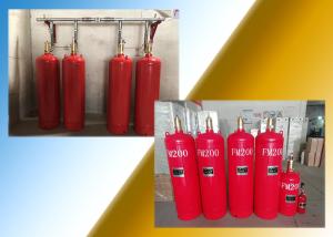 Quality Electronic Computer Room 0.95kg/L FM200 Gas Suppression System wholesale
