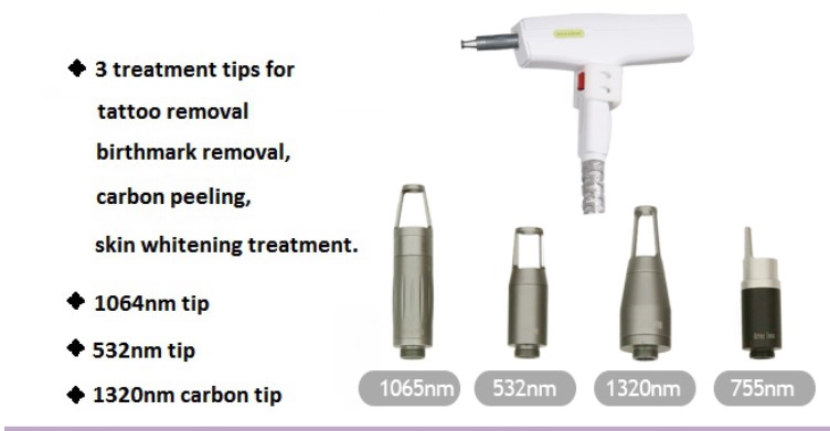 Long Pulse Nd YAG Laser Hair Removal Machine Portable For Commercial