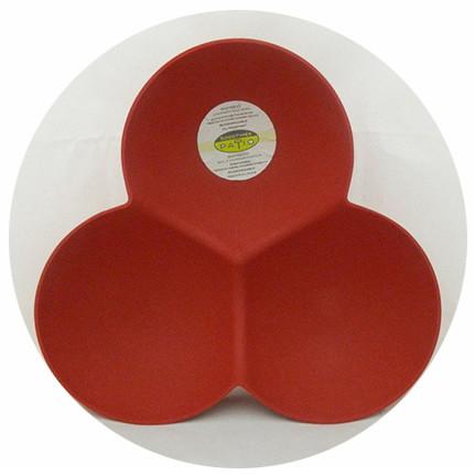 BIO-DEGRADABLE BAMBOO FIBER PLATE, DISHWASHER SAFE, HEALTHY,