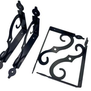 Quality Outdoor and Indoor Metal Wall Mount Hanging Plant Bracket for Decorative Arrangements wholesale