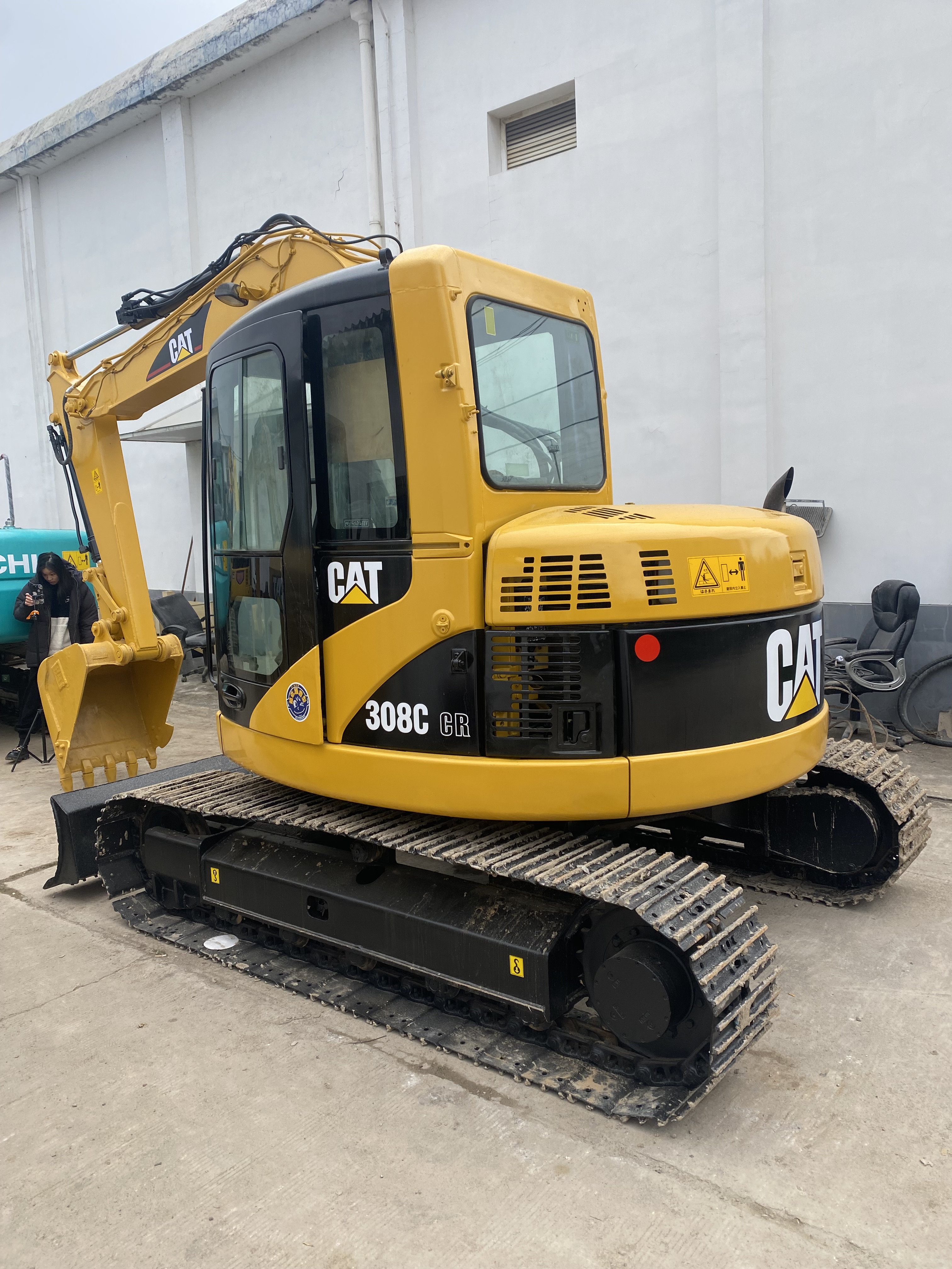 used crawler excavators CAT 308C second hand digger crawler excavators used machinery 8ton crawler excavator price